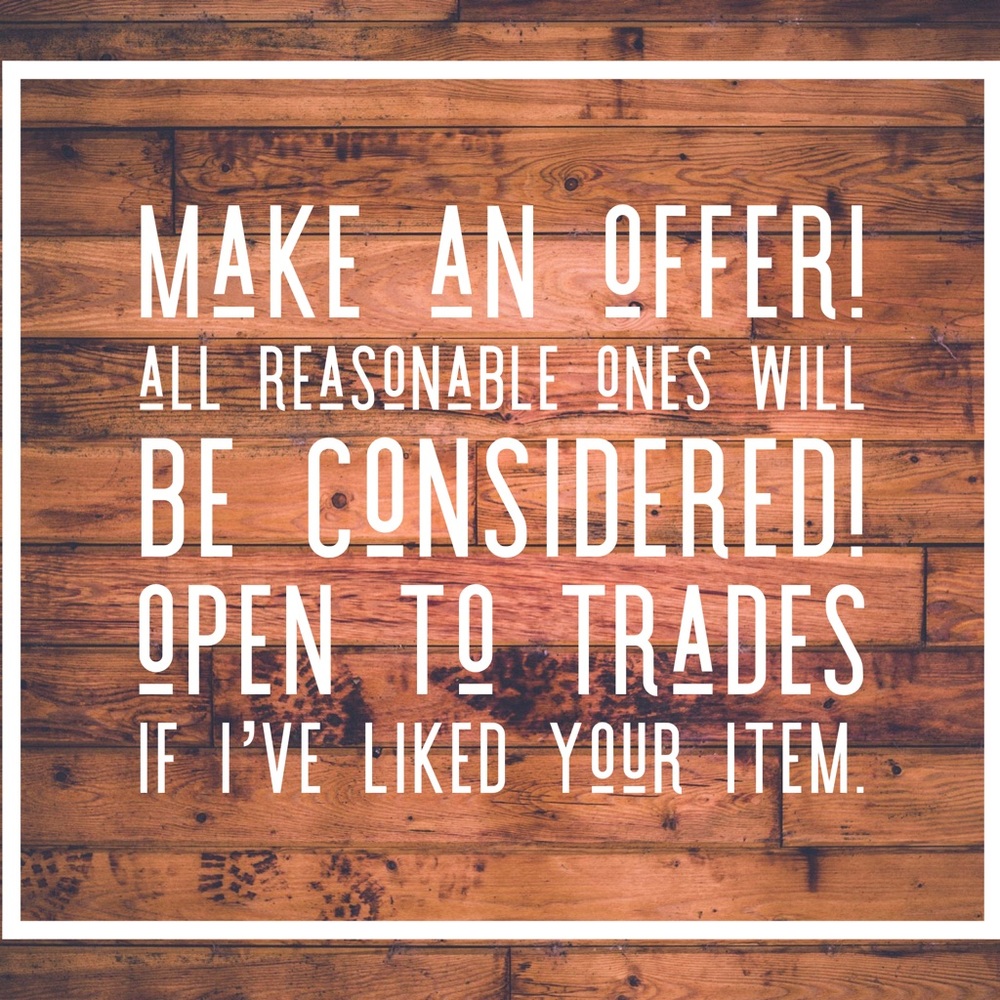 ❤️Open to Offers and trade❤️